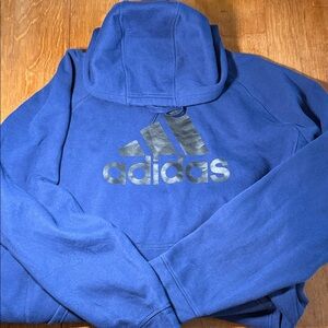 Adidas Royal Blue Sweatshirt with Black Logo
